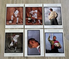 Complete Lot of 6-  1994 Upper Deck World Cup Walter Looss U.S. World Team