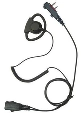 Lapel Microphone Earpiece Headset Compatible with Icom IC-F1000 Two Way Radio