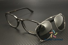 Tom Ford FT5498 P 62R horn Brown Horn Green Polarized 51 mm Unisex Eyeglasses