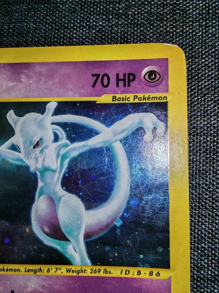 Pokemon Mewtwo Expedition 20/165 English Holo Swirl 🍥 Moderately Played - Bild 4 von 4