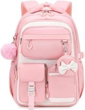Kids Backpack for Girls Aged 6-14, Kindergarten Elementary Middle School Backpac