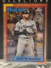 2025 Topps Update Baseball - Agustin Ramirez Mojo Silver Chrome Pack #U90C-59