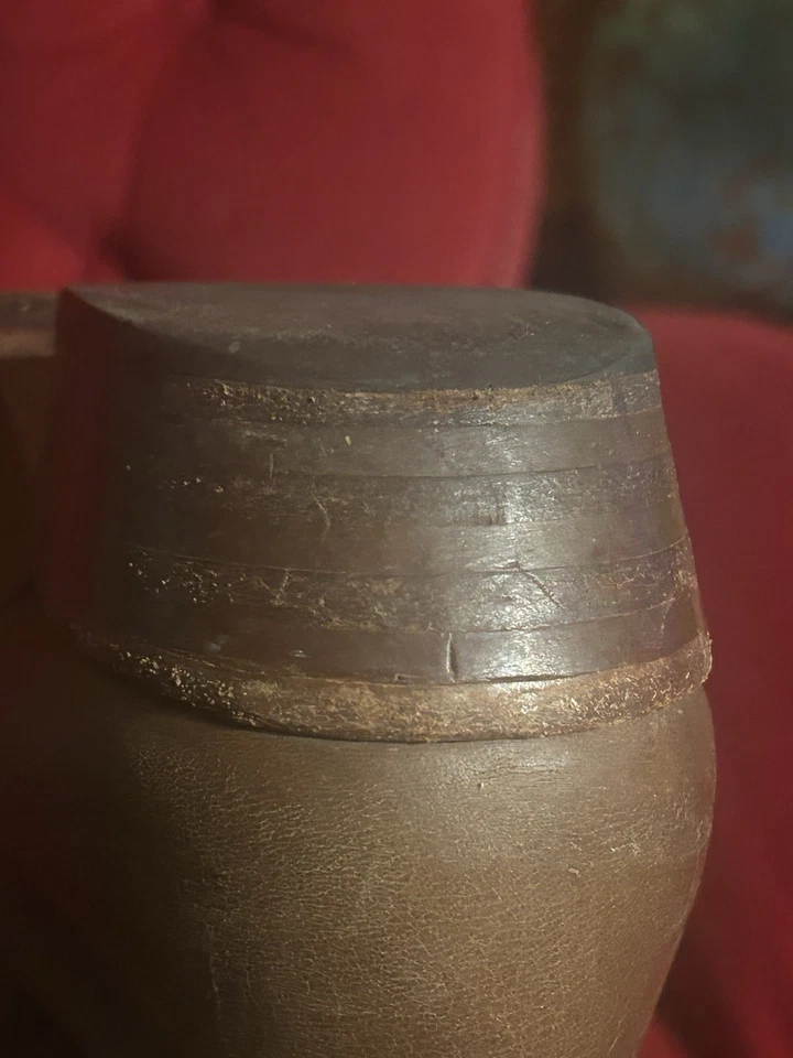 🔥Botas de Motociclista/Motocicleta de Colección para Hombre Talla US 8 Cuero Marrón Punta Cuadrada Arnés Foto 3 de 4