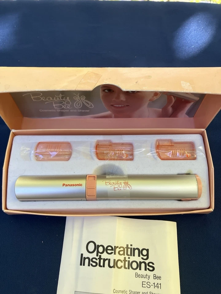 Panasonic ES-141 Belleza Abeja Modeladora y Afeitadora Depilación Mujer Nuevo De Colección Foto 3 de 4