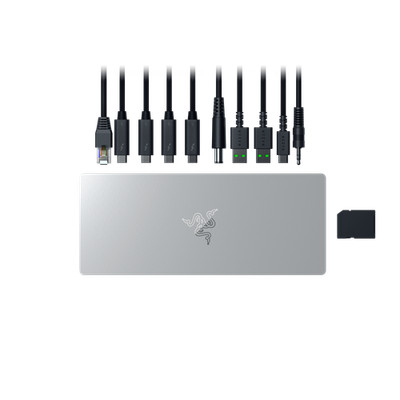 Razer Thunderbolt 5 Dock Desktop-RGB-Dock für mehrere Geräte & Bildschirme, merc