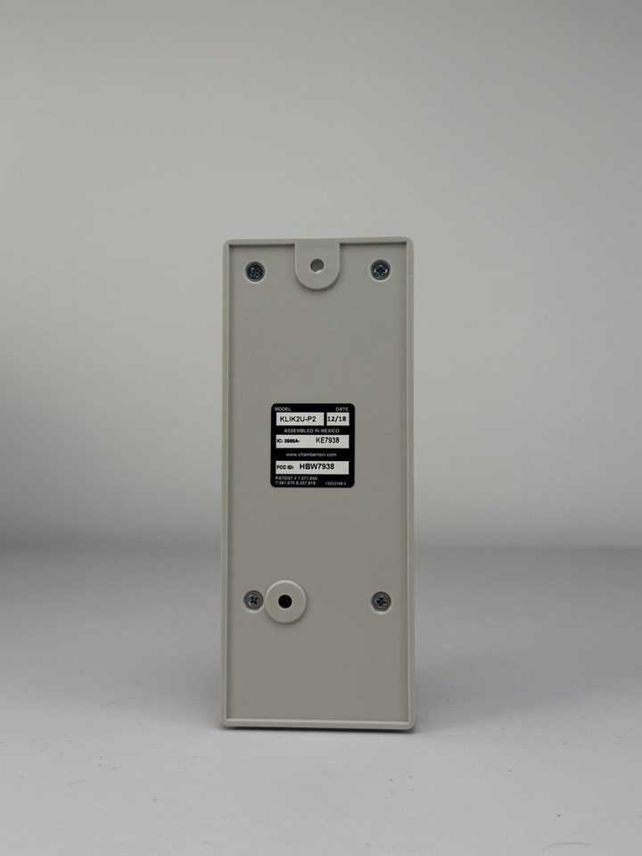 Chamberlain Clicker Universal Wireless Keypad KLIK2U-P2 Garage Door ...