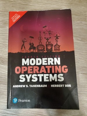 Modern Operating Systems - paperback Andrew S Tanenbaum, 4th Edition 