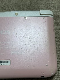 3DS LL XL pink white Japan Nintendo Console Japanese B782