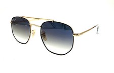 Ray-Ban Sunglasses Marshal Gold Arista Blue Gradient 3648 91023M