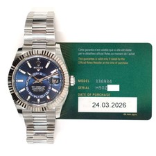 Rolex 336934 Sky-Dweller Steel and White Gold
