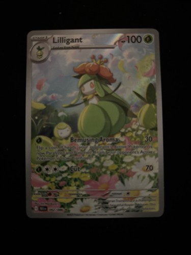 Lilligant 092/086 Black Bolt Illustration English Pokemon TCG Card