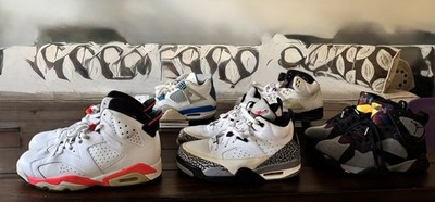 Air Jordan Retro 4, 5, 6, 7 And Son Of Mars- Lot Of 5