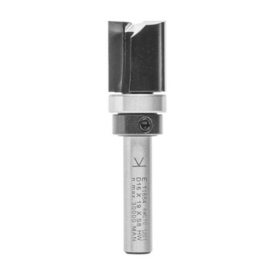 ENT Bündigfräser HW S8x32 Z2 D12 - 24 mm mit Kugellager