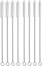 Hiware Straw Cleaner Brush Set, 8-Piece Long Cleaning for Straws Clear