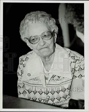 1980 Press Photo Thelma Swann of Charlotte, North Carolina - lra42335