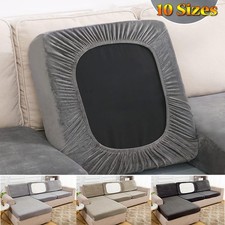 Copricuscino Divano Extra Large in Velluto Elasticizzato Forma L Angolare Antiscivolo 10 Misure