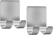 Self Adhesive Stainless Steel Razor Holder Shower Hook