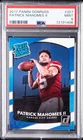 2017 PANINI DONRUSS #327 PATRICK MAHOMES II ROOKIE RC PSA 9
