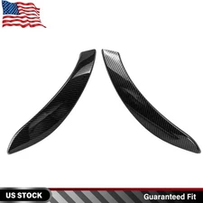 2X Carbon Fiber Interior Door Pull Handle Cover For BMW 3 Series F30 F31 2013-18