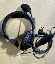 Walkie Talkie Head Set 2 Way Radio Headset Microphone