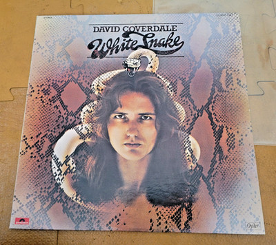 David Coverdale Whitesnake (RARE original Japanese LP Oyster Label) White Snake