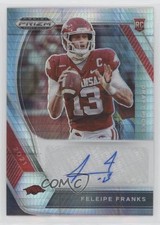 2021 Panini Prizm Draft Picks Hyper Feleipe Franks #DPA-FFR Auto 02q8