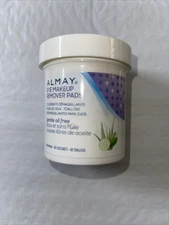 NEW Almay Oil Free Gentle Eye Makeup Remover Makeup Free Zone 80 Pads SEALED