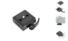 Quick Release Plate Compatile with ARCA Style for DSLR Camera Tripod