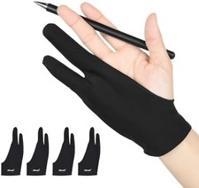 Artist Drawing Gloves for Tablet and Sketching