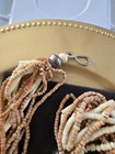 Vintage Multi Strand Beaded Necklace - Tribal / Boho Statement Necklace — photo 7