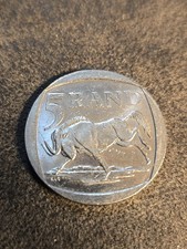 2002 SOUTH AFRICA 5 RAND COIN
