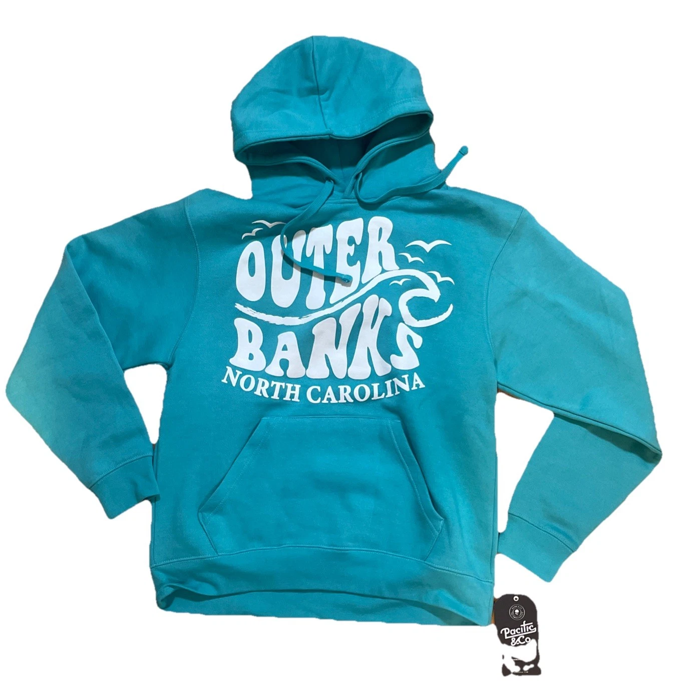 Outer Banks Hoodie Size Small Womens Teal