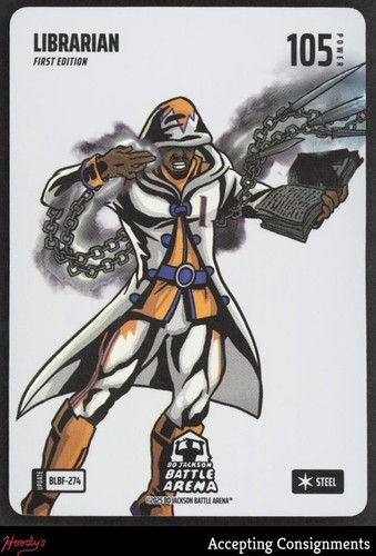 2025 Bo Jackson Battle Arena Update 1st Edition Steel Foil #BLBF274 Librarian