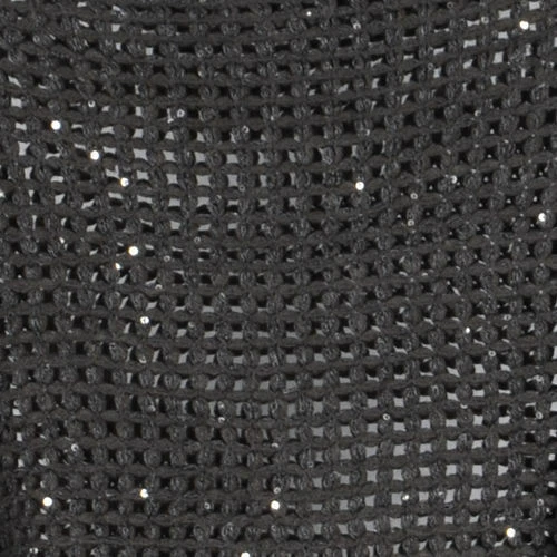 Nuevo Poncho Pullover Suéter Tejido Top Negro/Gris Lentejuelas Marca Simplicity Foto 4 de 4