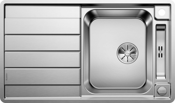 Blanco Axis Iii 45 S-IF EinbauspüLe Edelstahl Edelstahl Ab 45 Cm Excenter-image