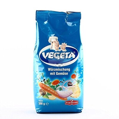 Podravka Vegeta Würzmischung mit Gemüse (500g) Gewürz zum Kochen Backen Grillen