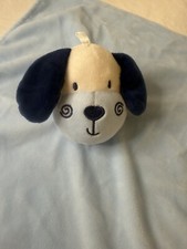 Puppy Dog Blues Lovey Baby Security Blanket Plush Baby Essentials 12  x12  