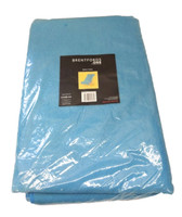 Towel 100% Polyester Brentfords By OHS 71x152cm Sea Blue Free Post Quality Towel