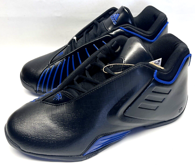 NIB Adidas TMAC 3 Restomod Shoes (Black/Royal) Men's Sz: 8.5