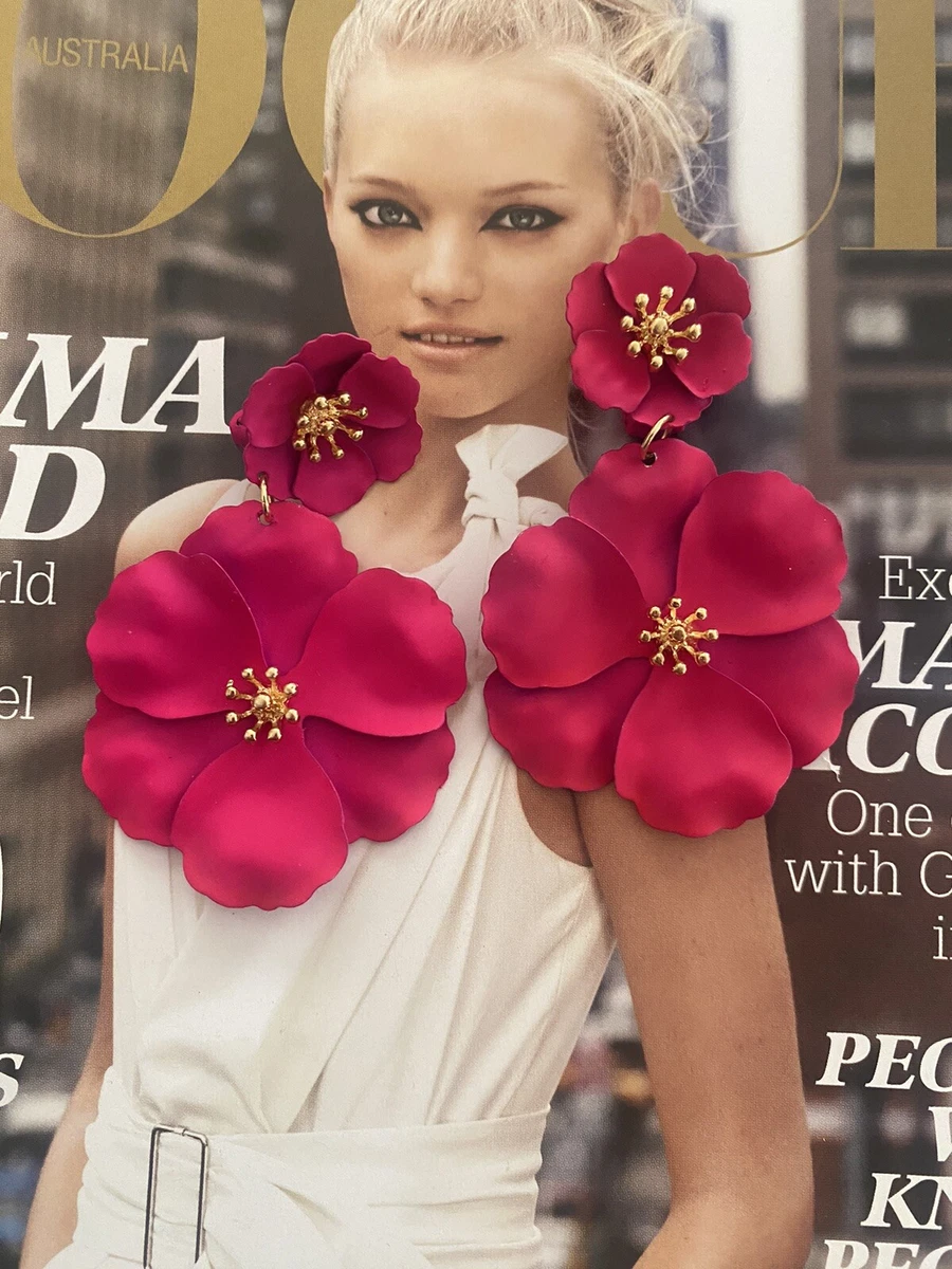 Hot pink hot sale earrings australia