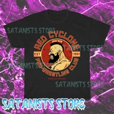 New Red Cyclone Pro Wrestling Club Zangief Street Men's Funny Size S to 5XL