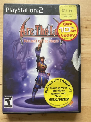 Arc the Lad: Twilight of the Spirits (PlayStation 2 PS2) CIB Complete Mint