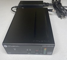 Atlona 60W 2.0-Ch. Stereo /Mono Power Amplifier AT-Gain -60 With AC Adapter