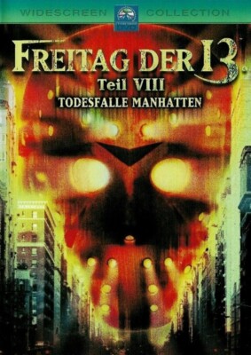 FREITAG DER 13. - Teil VIII : Todesfalle Manhattan DVD - FSK 18 - NEU & OVP