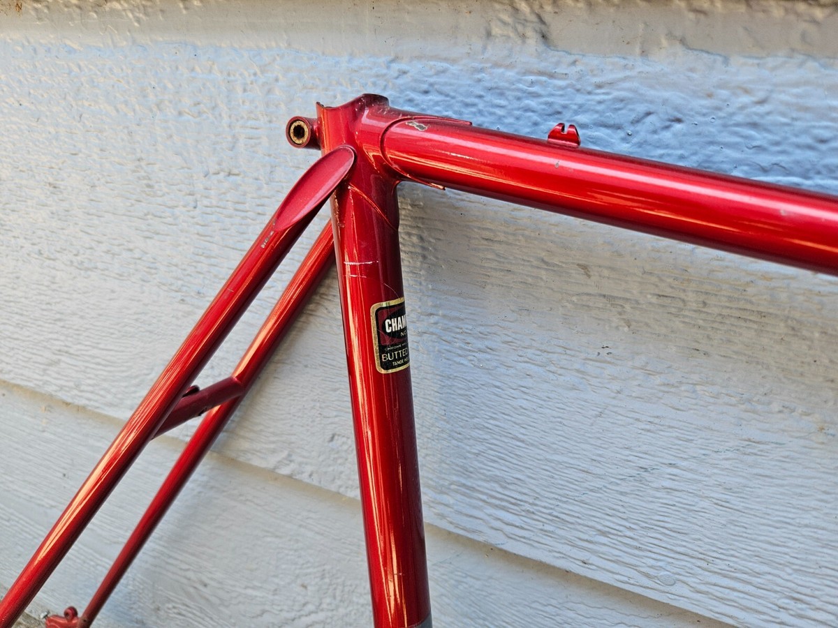 Vintage 58cm SR Semi Pro Road Bike Frame Tange Champion No 2