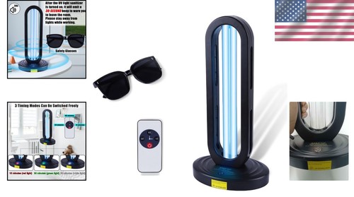 Portable UV Disinfection Device with Remote - Ideal for Baby Rooms and Offices - 第 2/8 張圖片