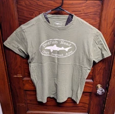 Organic Cotton Dogfish Head Brewing Co. Graphic Tee Men L Beer USA Made Cali