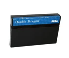 Double Dragon (Sega Master Syste) Ultra RARE Blue Label Cartridge Variant TESTED