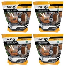 Fast 2K Deck Post Mix, Expanding Foam Concrete Alternative for Post Install (4)