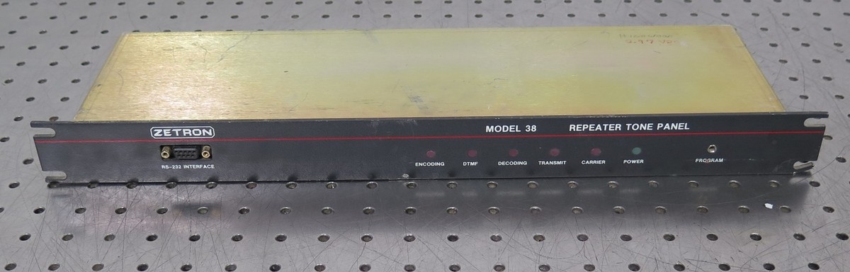 ronronページ R193279 Zetron Model 38 Repeater Tone Panel | eBay